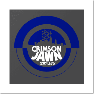 Crimson JAWN Blue - (Phillybesh) Posters and Art